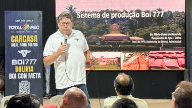 BOI 777 en Bolivia: BOI CON META la revolución ganadera despega con éxito con la visita del Dr. Flávio Dutra en tierras bolivianas
