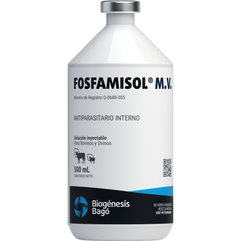FOSFAMISOL M.V. Inyectable X 500 mL